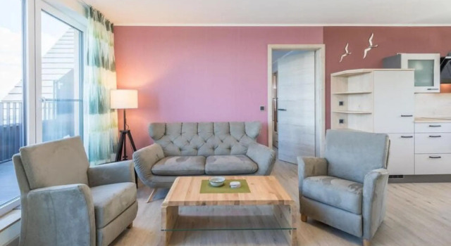 Penthouse apartment on Nordstrand in a top location on the dike