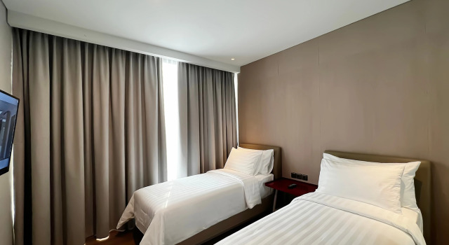 Suite 2 Schlafzimmer Ra Suites Simatupang