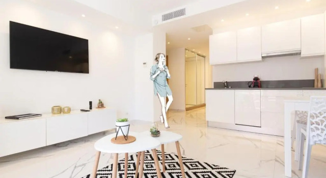 Brand new 2 bedrooms next to Croisette !