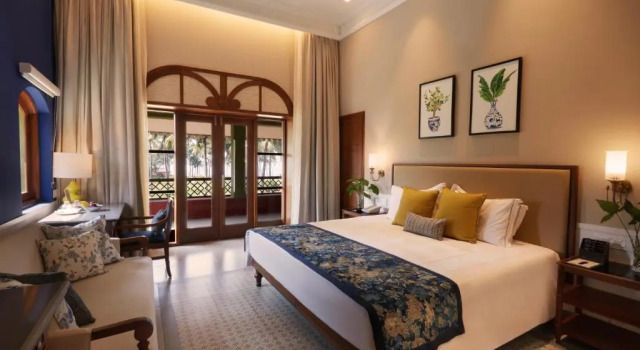 Двухместный номер Luxury с балконом и с видом на море Taj Holiday Village Resort & Spa, Goa