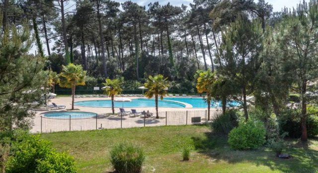 Кровать в общем номере Vacancéole - LAllée des Dunes - Ondres Plage