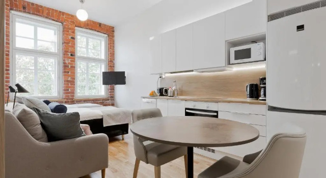 Студия Forenom Serviced Apartments Turku Kakolanmäki