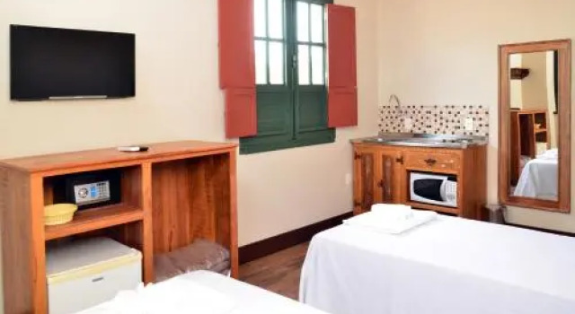 Quadradíssimo Apart-hotel, Забронировать Апарт-отель Санта-Барбара Минас-Жерайс