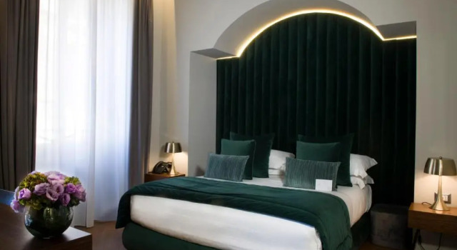 Двухместный люкс Mascagni с видом на Пантеон Antico Albergo del Sole al Pantheon