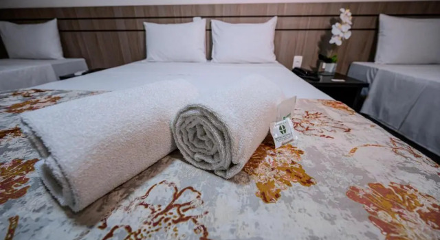 Четырёхместный номер Standard Hotel Nacional Inn São Paulo - Próximo ao COPAN