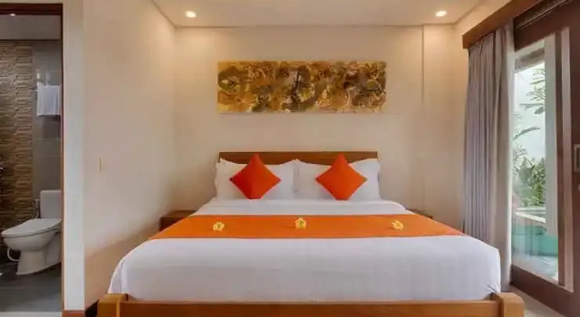 Kubu Belona Canggu, Rezervovat Hotel Hotely v Bali s bazénem, Bazén