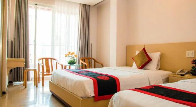 Трёхместный номер Standard с видом на город Le Duong Hotel