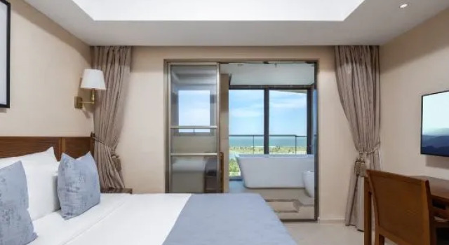 Suite 2 sypialnie z widokiem Zhenru Hotel