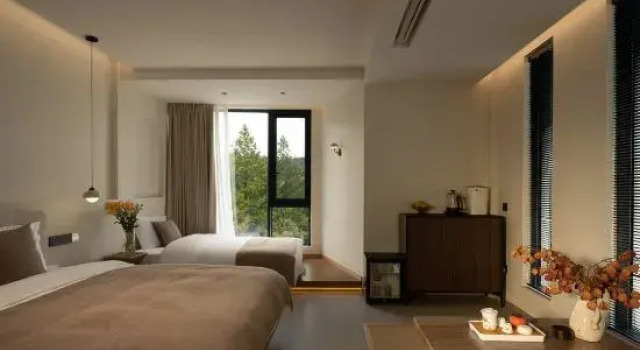 Семейный люкс Xixili XIXL · Mountain Private Hot Spring | Designer Boutique Inn (Anji Longwang Mtn Rafting)