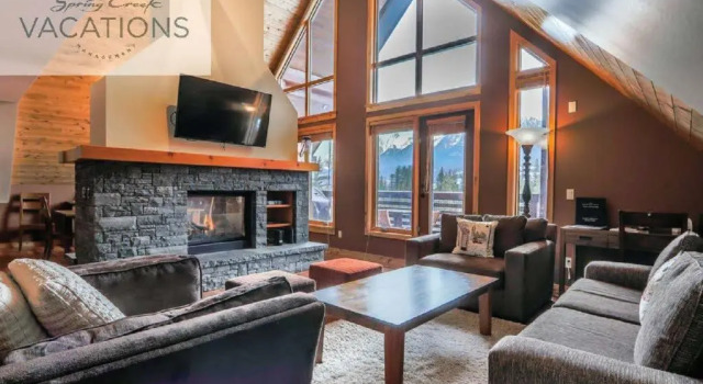 Premier- værelse Rundle Cliffs Lodge by Spring Creek Vacation