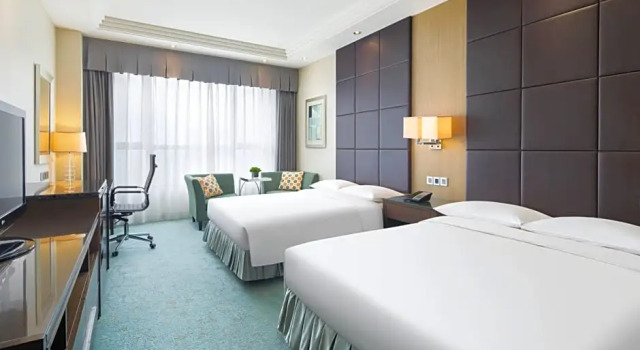 Двухместный номер Premier Courtyard by Marriott Kunshan