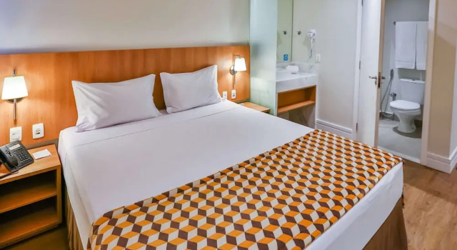 Двухместный номер Superior Sleep Inn Aeroporto de Guarulhos - São Paulo