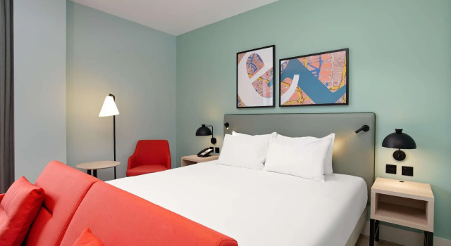 Двухместный номер Deluxe Hyatt Place London City East