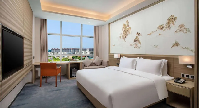 Двухместный номер Deluxe Ramada by Wyndham Guilin Hi-Tech Zone