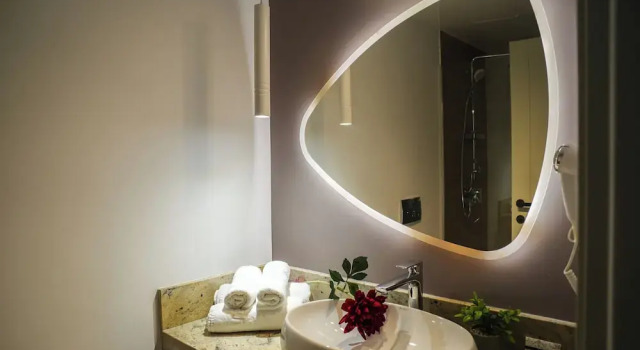 Двухместный номер Standard с балконом и с видом на море Hotel Poem Eforie Nord - Roof Top Pool & Panoramic Sea View