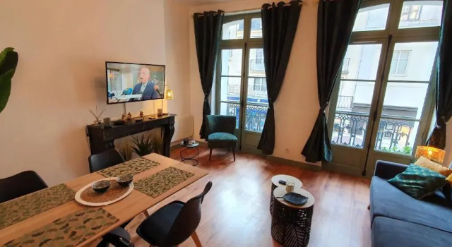 Les balcons de Dieppe - appartement 1ER étage - certifié 3 étoiles au cœur de la rue piétonne, Book Apartment Dieppe 