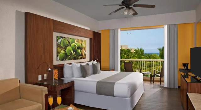 Двухместный номер Deluxe с видом на океан Krystal Grand Nuevo Vallarta