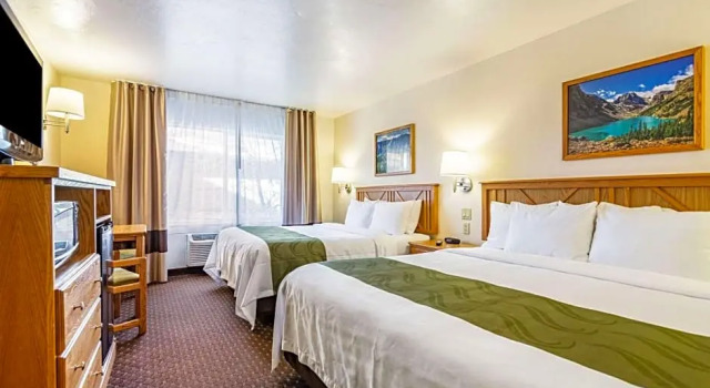 Standard Vierer Zimmer Keller Quality Inn Red Lodge Gateway To Yellowstone