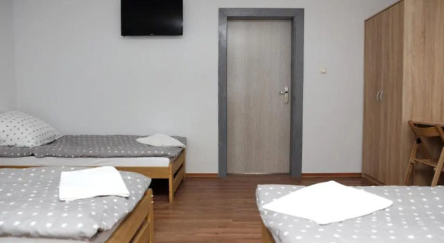 Кровать в общем номере Hostel Grono