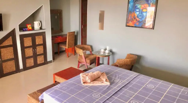 Двухместный номер Deluxe с балконом и с видом на море Mui Ne Hills Budget Hotel