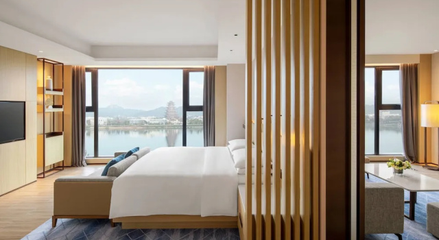 1 slaapkamer Suite Suining Marriott Hotel