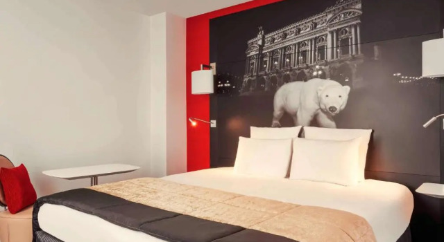 Двухместный номер Superior Mercure Paris Opera Louvre