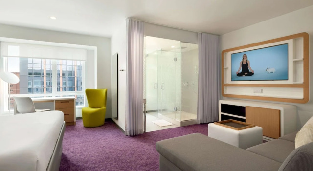 Двухместный номер First Class YOTEL Boston