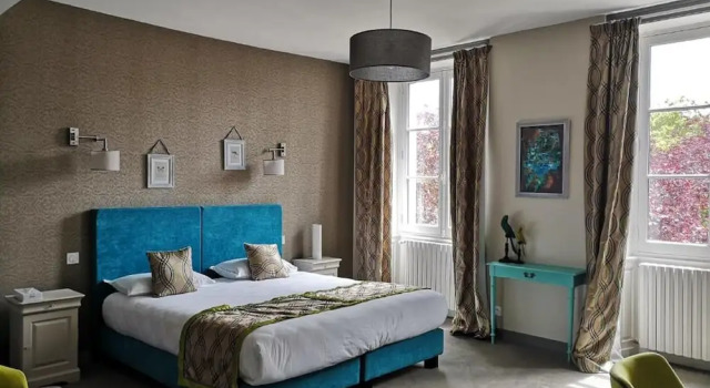 Люкс с балконом Hôtel 4 étoiles - Restaurants & Spa Périer Du Bignon
