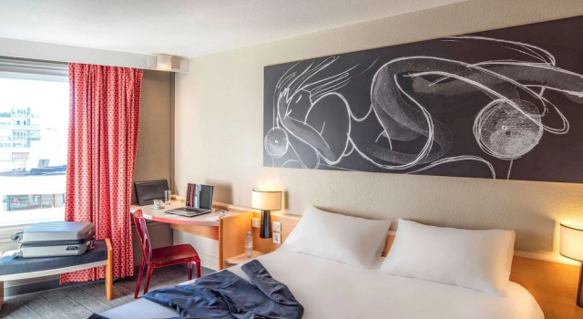 Четырёхместный номер Standard ibis Tours Centre Gare