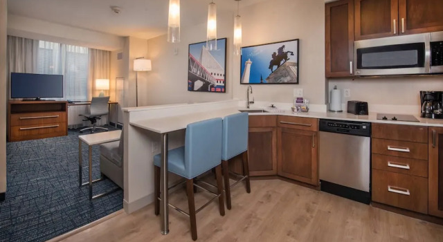 Люкс c 1 комнатой Residence Inn by Marriott Baltimore at The Johns Hopkins Medical Campus