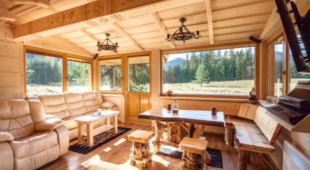 Апартаменты Superior с 3 комнатами Willa Przy Dolinie Kościeliskiej - Prywatne Jacuzzi & Sauna