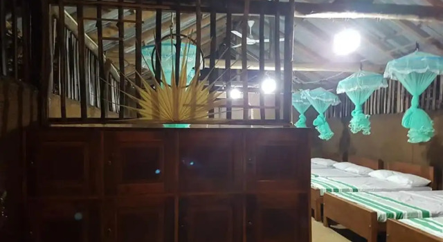 Кровать в общем номере Monara Arana Eco Village and Farm Resort - Hostel