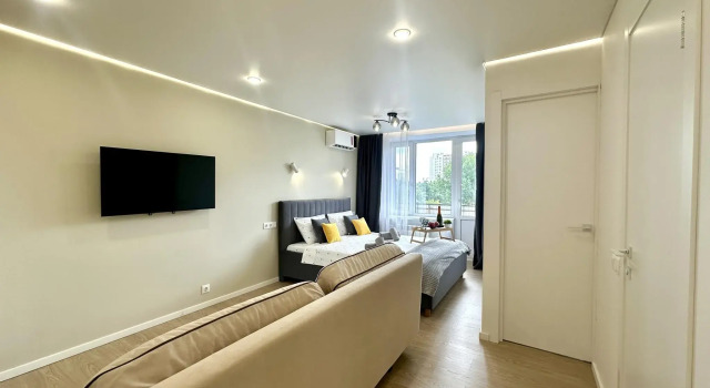 Luxury premium studio in the city center, Book Apartment Moscow Russia