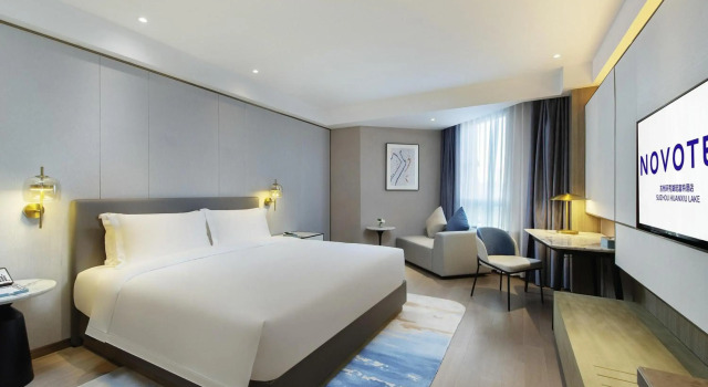 Novotel Suzhou Huanxiu Lake, Book Hotel Hoteller i Suzhou med morgenmad, Morgenmad