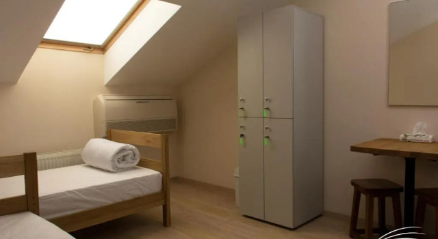 Bett im Wohnheim Sky Hostel