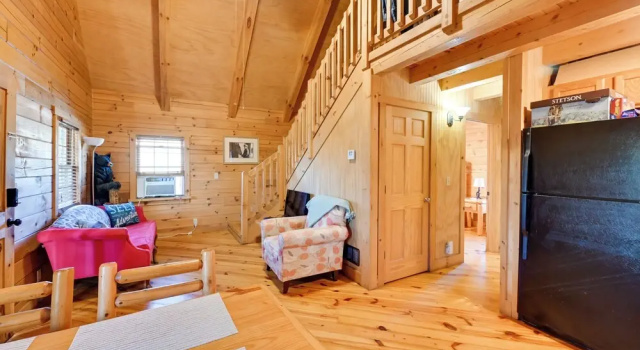 Коттедж Cabin Along Rough River! Views, Fire Pit & Grill