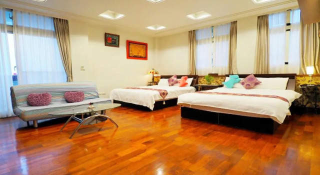 Четырёхместный номер Standard с видом на горы Nature House Homestay