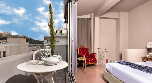 Двухместный люкс Acropolis Elegant iFeel Athens Suites