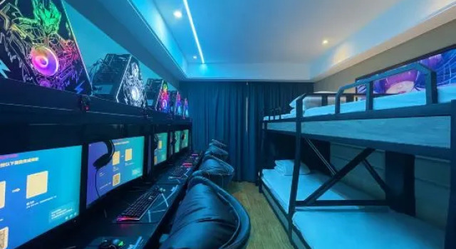 Люкс Aiwan E-sports Homestay (Wanzai Foreign Language School Bus Station)