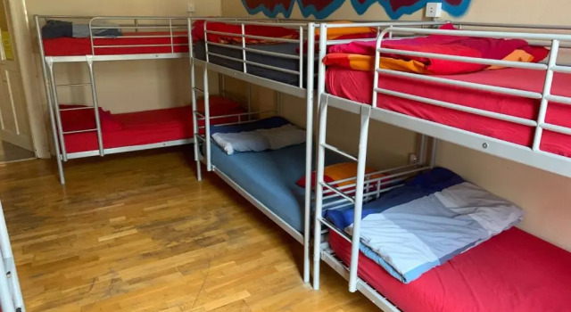Кровать в общем номере Carpe Noctem Hostel