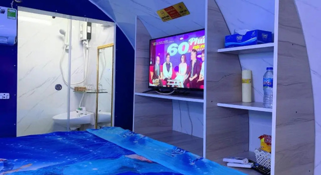 NHA NGHI K house, Book Hotel Hoteller i Ben Tre med parkering, Parkering