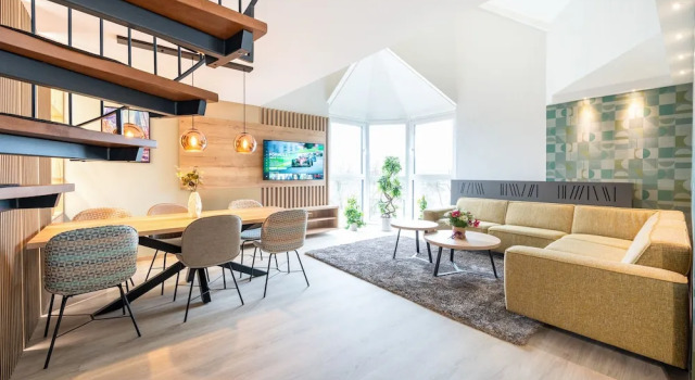Номер Standard Пентхаус с видом на город HOTEL Am Spichernplatz