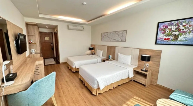 Двухместный номер Superior с красивым видом из окна Muong Thanh Holiday Vung Tau Hotel