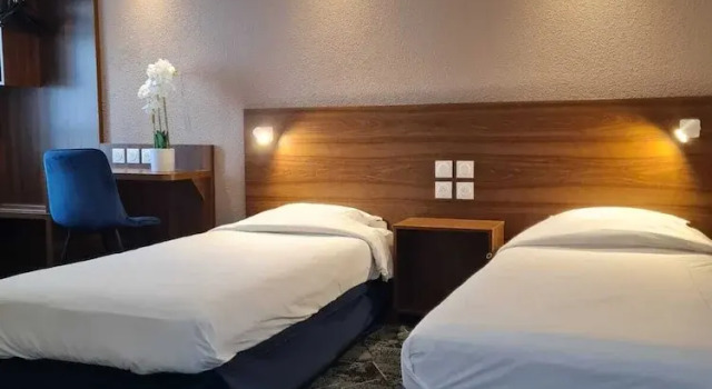 Süper çift kişilik oda Hôtel Arcades