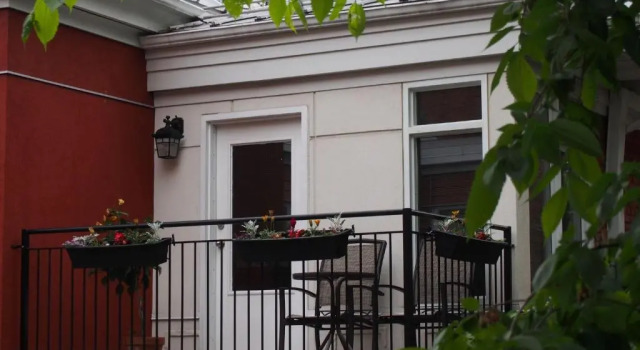 Номер Deluxe с балконом Auberge aux Deux Lions