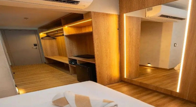 Трёхместный номер Standard с балконом Sais Beach Living Hotel