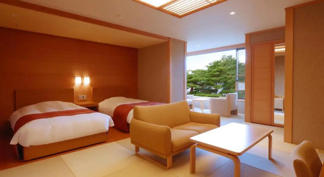 Двухместный номер Standard с красивым видом из окна Jodogahama Park Hotel