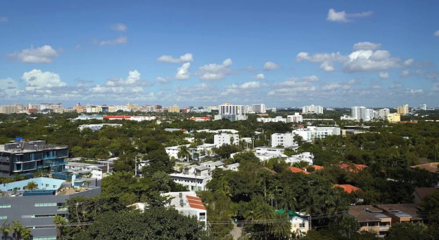Номер Standard c 1 комнатой с видом на город Courtyard Miami Coconut Grove