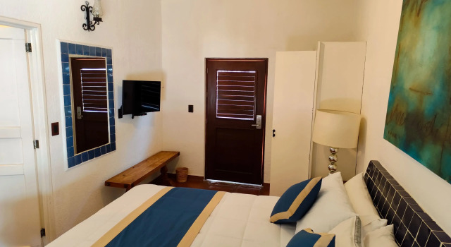 Standardowy dwuosobowy pokój z widokiem Casa De Las Conchas Cuernavaca