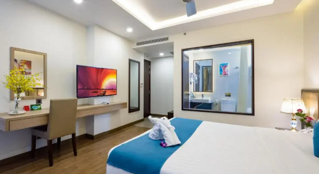 Двухместный номер с видом на город Sata Hotel